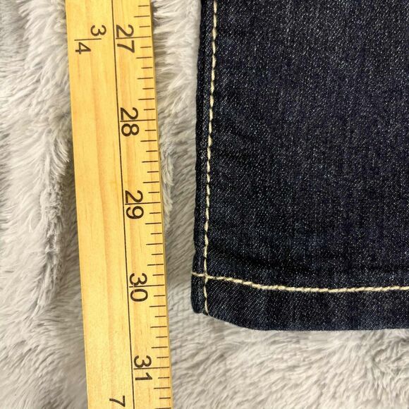 Rebel By Right Jeans Women 5 Skinny Dark Wash Stretch Mid Rise Denim Everyday - Picture 6 of 7
